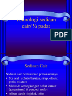 Teknologi Sediaan Cair dan Sirup