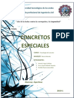 Concretos Especiales