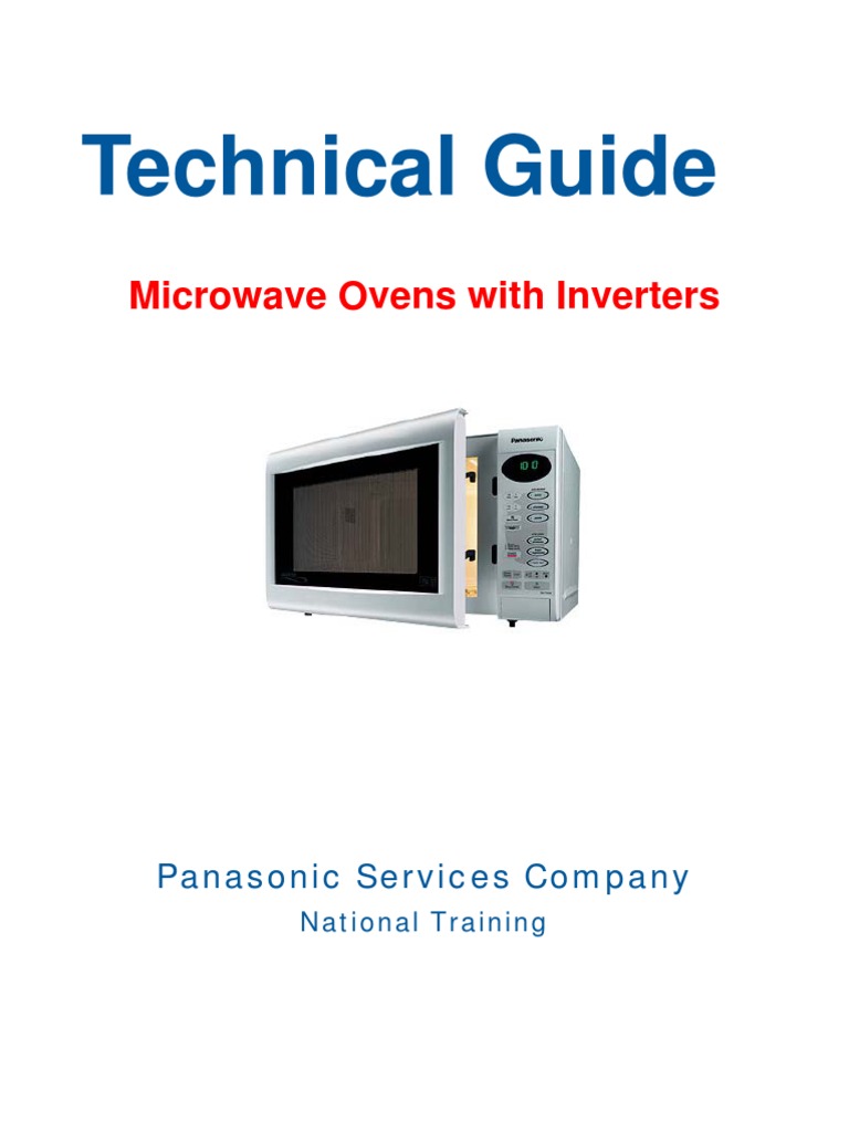 Microwave Ovens With Inverters PDF Ionizing Radiation