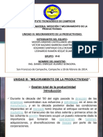 UNIDAD III DE MEDICIÓN Y MEJORAMIENTO DE LA PRODUCTIVIDAD.pptx