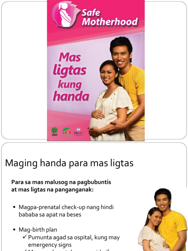 SafeMotherhood With FP | PDF