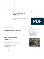 KOMUNIKASI ANTAR SEL - Biologi Sel PDF