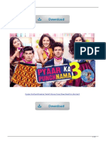 Pyaar Ka Punchnama Tamil Movie Free Download in Utorrent