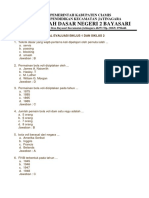 Soal Evaluasi Pjok Voli