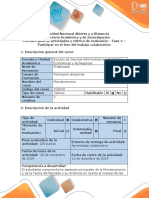 Guía de actividades y rúbrica de evaluación - Fase 4 –  Participar en el foro del trabajo colaborativo (1).docx