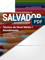 NOVA-pref Salvador - Tecnico Medio Atendimento PDF