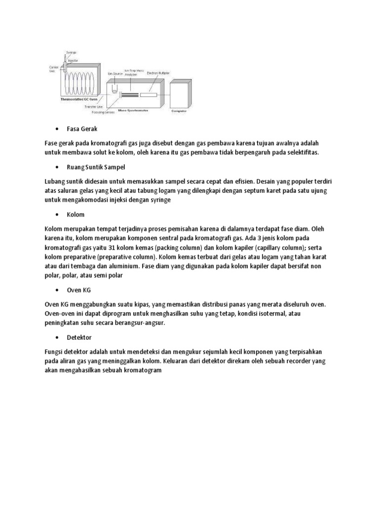 Skema Alat Gc-Ms | PDF