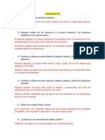 Cuestionario #8 de Introduccion Al Derecho