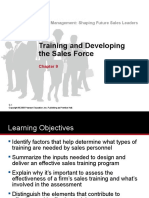 Chap 9 Tanner - Training & Developing The Sales Force 17022017