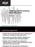 Chap 9 Tanner - Training & Developing The Sales Force 17022017