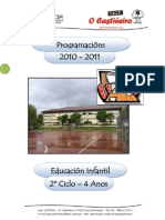 CEIP O CASTIÑEIRO - PROGRAMACIÓN  - 4 ANOS - 20010 - 2011