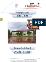 Ceip o Castiñeiro - Programación - 5 Anos - 20010 - 2011