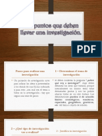 Los puntos que deben llevar una investigación.pptx