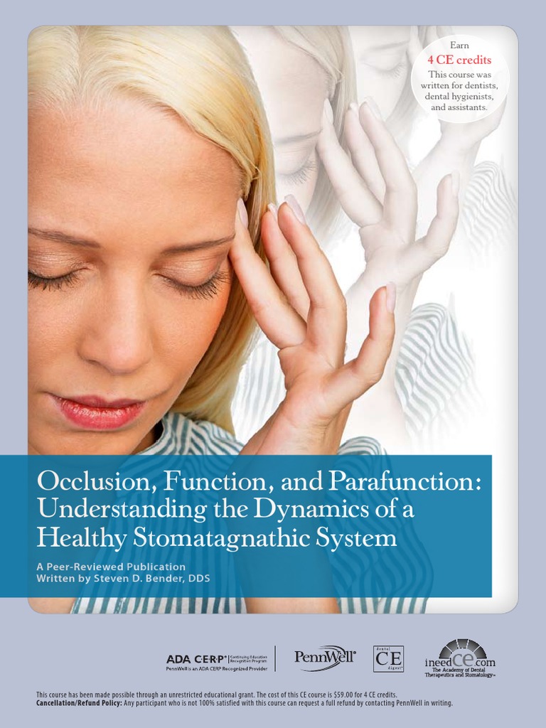 Occlusion, Function, and Parafunction | PDF | Headache | Migraine