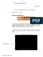 Plan de Estudios 2011