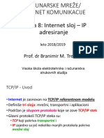 Internet Protokoli I Tehnologije