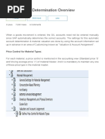 OBYC Automatic Account Determination in SAP | PDF | Economies ...