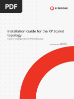 Installation Guide For The XP Scaled Topology-En