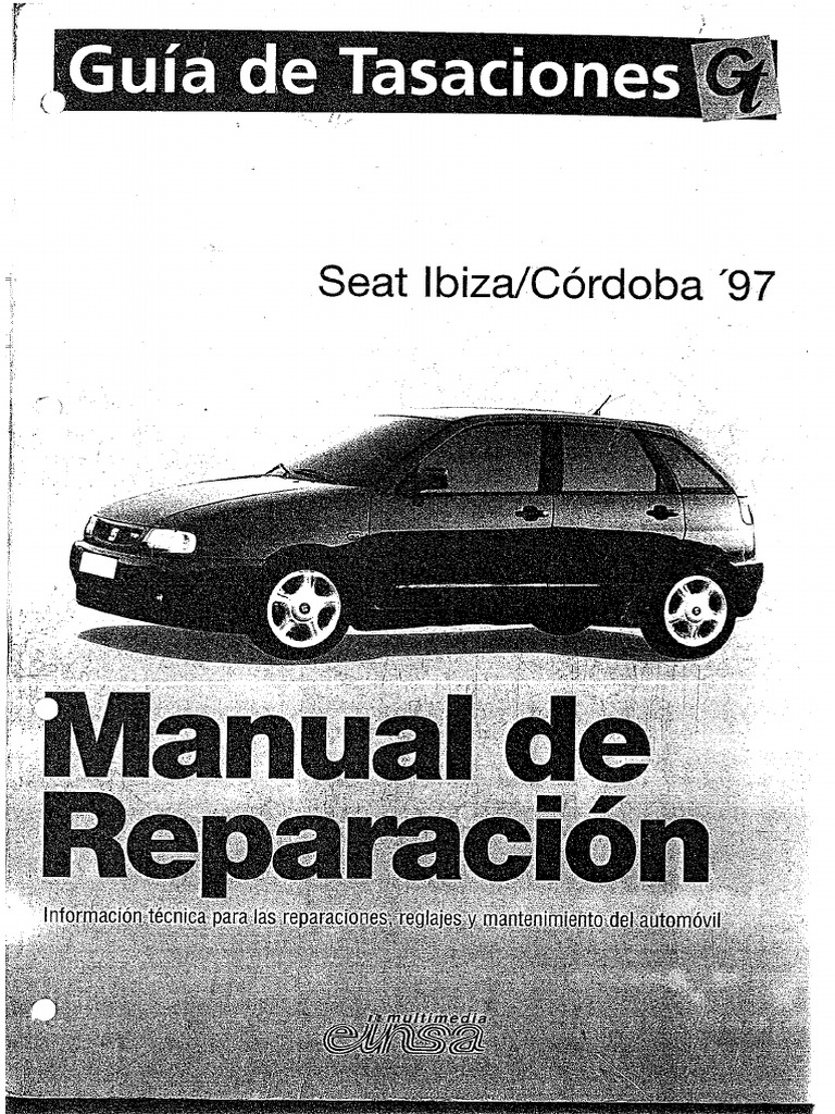 Wscxxxx - Manual de Taller Seat Cordoba Diesel | PDF