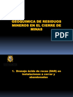 Cap 5 Geoquimica de Residuos Mineros en El Cierre de Minas