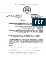 Notice CHSL 03122019 PDF