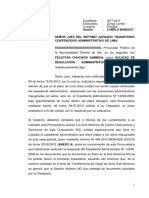 Cumplimiento de mandato judicial sobre expediente administrativo no encontrado