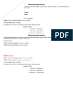 Demonstrative Pronouns