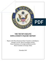 Full Report Hpsci Impeachment Inquiry
