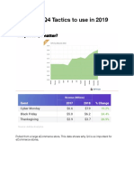 Advanced Q4 Tactics To Use in 2019