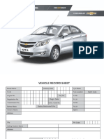 Chevrolet Sail Petrol Owner's Manual