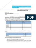 Anexo N° 06 Modelo solicitud de reconocimiento OC y CD