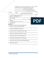 Structure Modul Simple Past & Present Perfect