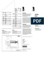 Instruction Manual Triple Beam Balance EN ES 80253379 PDF