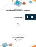 Tarea 4 Comprender El Comportamiento de Los Agentes Económicos