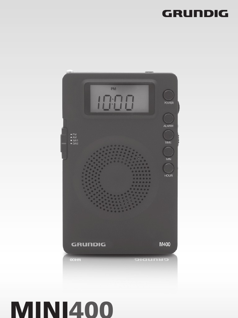 GRUNDIG M400 MANUAL PDF
