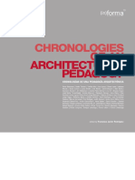 Informa10 Chronologies of An Architectural Pedagogy