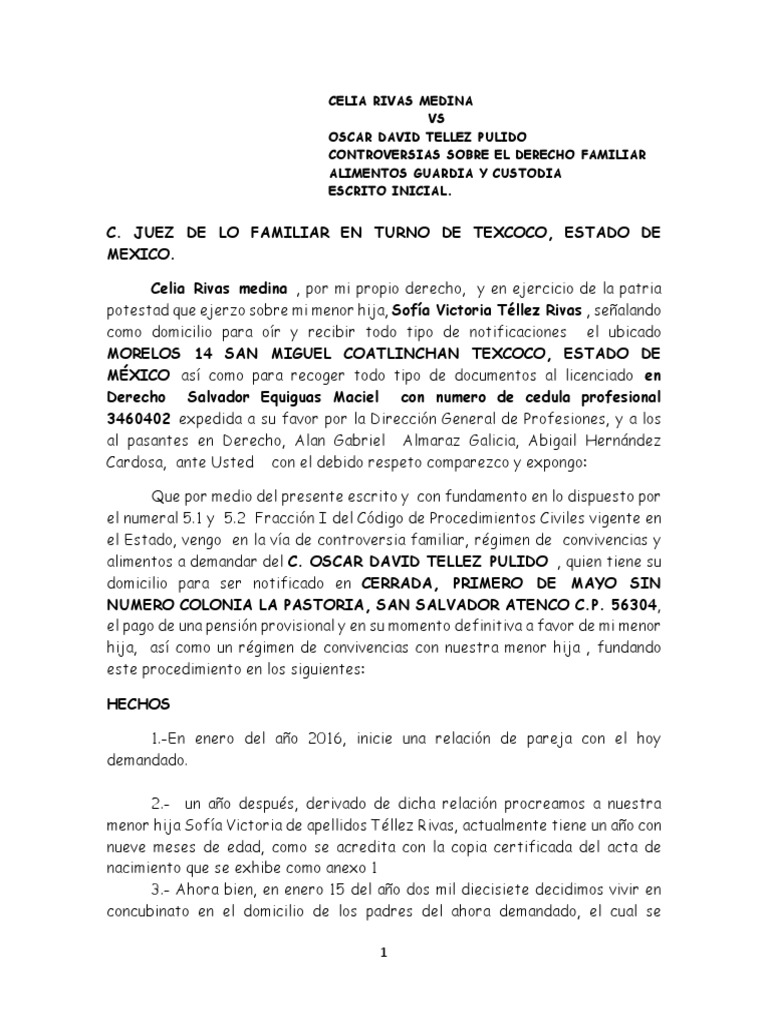demanda de alimentos estado de mexico México Política