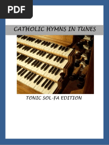 Catholic Hymnal Tonic Sol-Fa