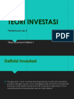 Teori Investasi