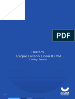 Catalogo Tecnico - Herrero Tabique Tubular Linea Kicsa - v0808 PDF