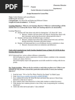 Generalization Lesson Plan | PDF | Lesson Plan | Educational Assessment