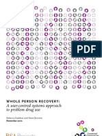 RSA Whole Person Recovery Report