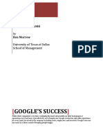 Googles Success Ben Morrow Thesis 2008 PDF