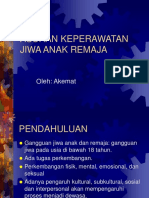 Asuhan Keperawatan Jiwa Anak