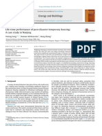 Life-Time Performance of Post-Disaster Temporary Housing-A Case Study in Nanjing