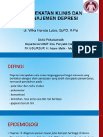 DR Wika Hanida - Pendekatan Klinis Dan Manajemen Depresi PDF