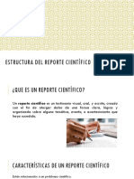 Estructura Del Reporte Científico