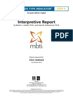 MBTI - Step - II - Interpretive - Report - EN PDF