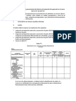 EJEMPLO DE INFORME PRESUPUESTAL PARA MUNICIPIOS