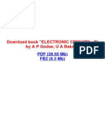Download "ELECTRONIC CIRCUITS - II